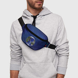 Поясная сумка Планета в космосе, цвет: 3D-принт — фото 2