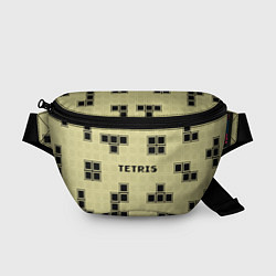 Поясная сумка Тетрис ретро, цвет: 3D-принт