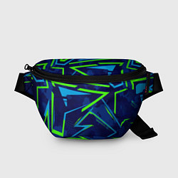 Поясная сумка Текстурный грандж, цвет: 3D-принт