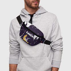 Поясная сумка Ванёк космонавт отдыхает на Луне, цвет: 3D-принт — фото 2