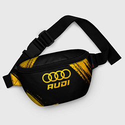 Поясная сумка Audi - gold gradient, цвет: 3D-принт — фото 2