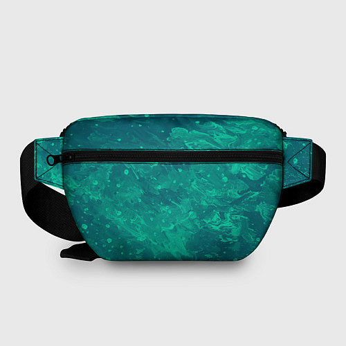 Поясная сумка Художественный зелёный / 3D-принт – фото 2