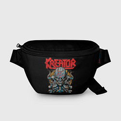 Поясная сумка Kreator - трэш-метал, цвет: 3D-принт