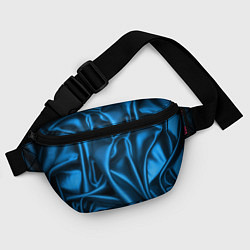 Поясная сумка Синий шёлк, цвет: 3D-принт — фото 2