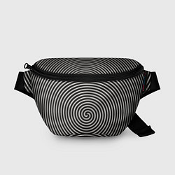 Поясная сумка Оптическая спираль, цвет: 3D-принт