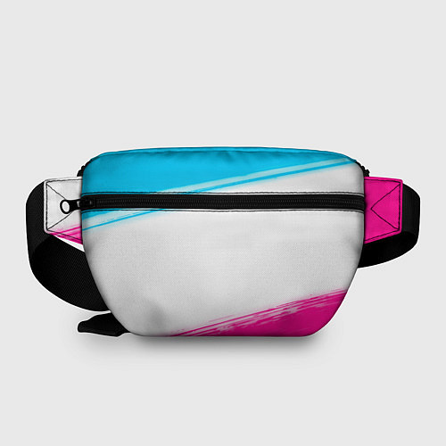 Поясная сумка Darling in the FranXX neon gradient style: надпись / 3D-принт – фото 2