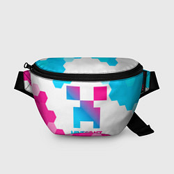 Поясная сумка Minecraft neon gradient style, цвет: 3D-принт