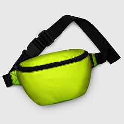 Поясная сумка Сочный лимон градиент, цвет: 3D-принт — фото 2