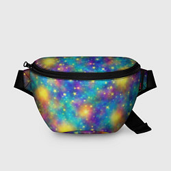 Поясная сумка Звездный космос, сияющий волшебством, цвет: 3D-принт