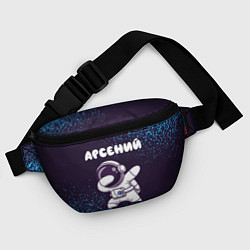 Поясная сумка Арсений космонавт даб, цвет: 3D-принт — фото 2