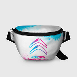 Поясная сумка Citroen neon gradient style, цвет: 3D-принт