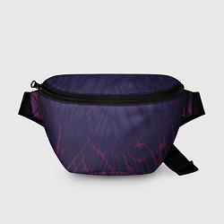 Поясная сумка Лучи - фиолетовый и розовый - Хуф и Ся, цвет: 3D-принт
