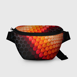 Поясная сумка Hexagon orange
