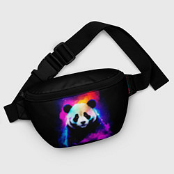 Поясная сумка Панда и краски, цвет: 3D-принт — фото 2
