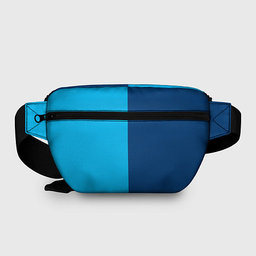 Поясная сумка Двуцветный синий / 3D-принт – фото 2