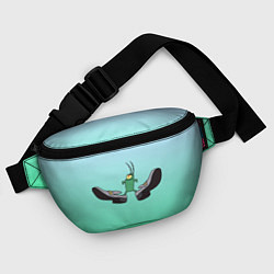 Поясная сумка Планктон в тягах бархатных, цвет: 3D-принт — фото 2