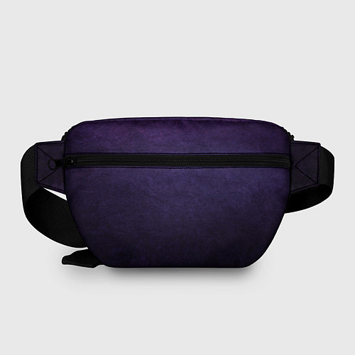 Поясная сумка Фиолетово-черный градиент / 3D-принт – фото 2