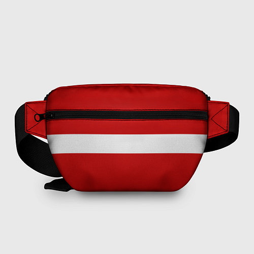 Поясная сумка Russia - красно-белый / 3D-принт – фото 2