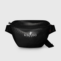 Поясная сумка CS GO black chrome, цвет: 3D-принт