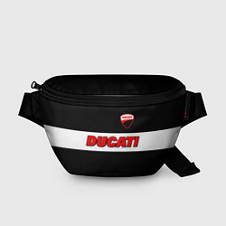 Поясная сумка Ducati motors - черный, цвет: 3D-принт
