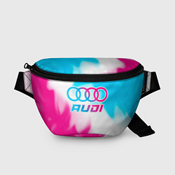 Поясная сумка Audi neon gradient style