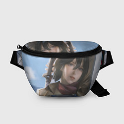 Поясная сумка Атака Титанов Mikasa Ackerman, цвет: 3D-принт