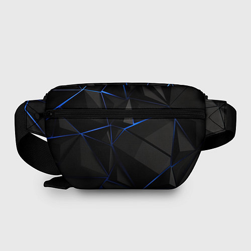 Поясная сумка Black blue style / 3D-принт – фото 2