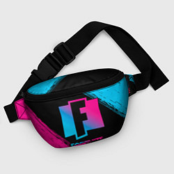 Поясная сумка Fortnite - neon gradient, цвет: 3D-принт — фото 2