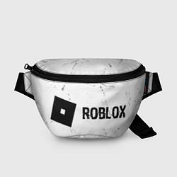 Поясная сумка Roblox glitch на светлом фоне: надпись и символ, цвет: 3D-принт