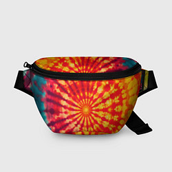 Поясная сумка Тай дай солнце, цвет: 3D-принт