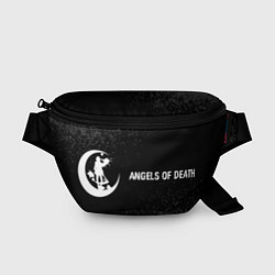 Поясная сумка Angels of Death glitch на темном фоне: надпись и с, цвет: 3D-принт