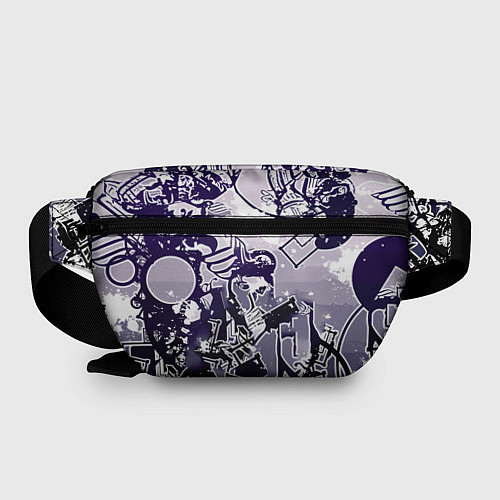 Поясная сумка Троица - Темный дворецкий / 3D-принт – фото 2