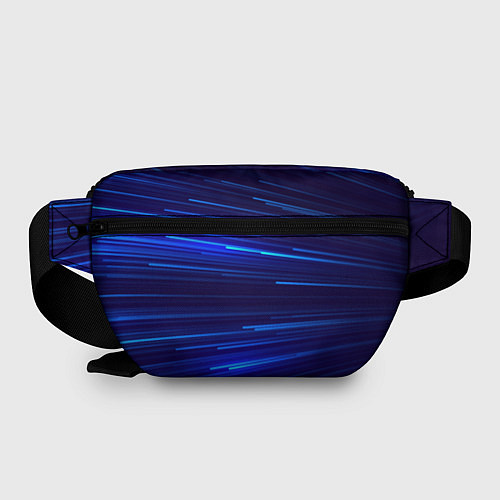 Поясная сумка Яркие неоновые полосы - минимализм / 3D-принт – фото 2
