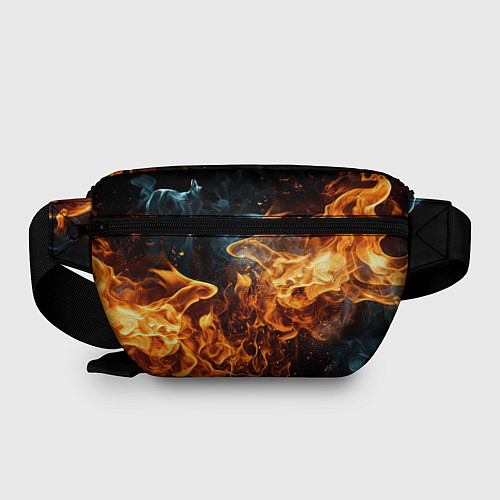 Поясная сумка Пламя огня фон / 3D-принт – фото 2