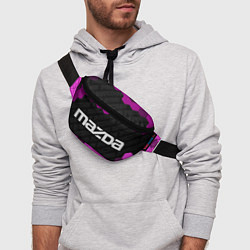 Поясная сумка Mazda pro racing: надпись и символ, цвет: 3D-принт — фото 2