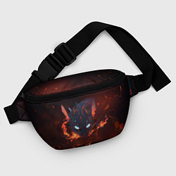Поясная сумка Дракон кот, цвет: 3D-принт — фото 2