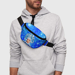 Поясная сумка Красивая русская снегурочка, цвет: 3D-принт — фото 2