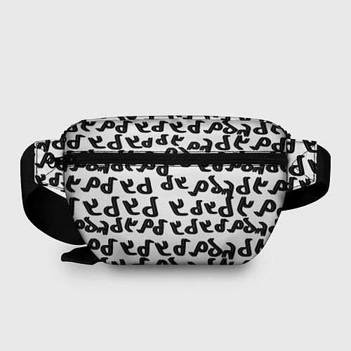 Поясная сумка Ъуъ съука надпись лого / 3D-принт – фото 2