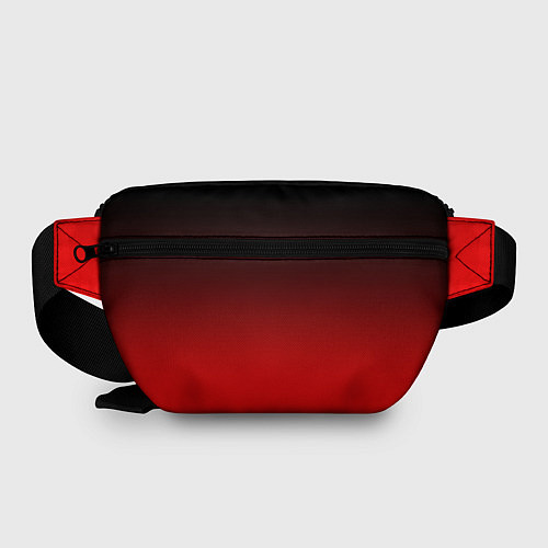 Поясная сумка Градиент: от черного до ярко-красного / 3D-принт – фото 2