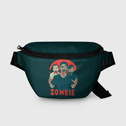 Поясная сумка Zombie - день мертвеца, цвет: 3D-принт