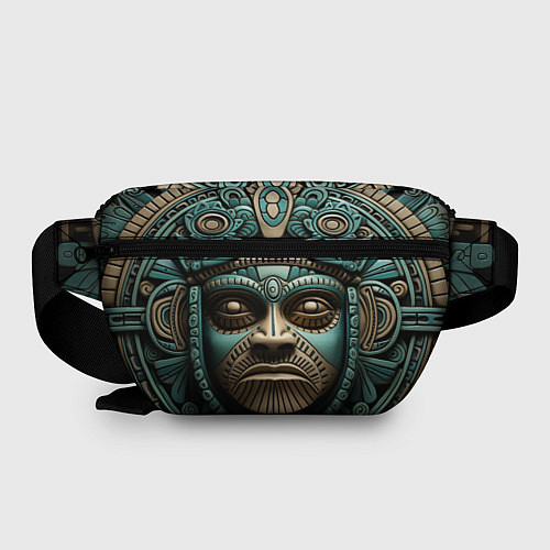 Поясная сумка Орнамент в стиле индейцев майя / 3D-принт – фото 2