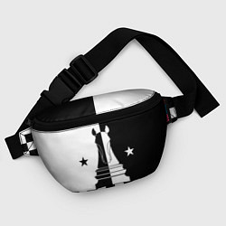 Поясная сумка Шахматный конь, цвет: 3D-принт — фото 2