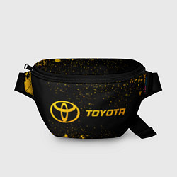 Поясная сумка Toyota - gold gradient по-горизонтали, цвет: 3D-принт