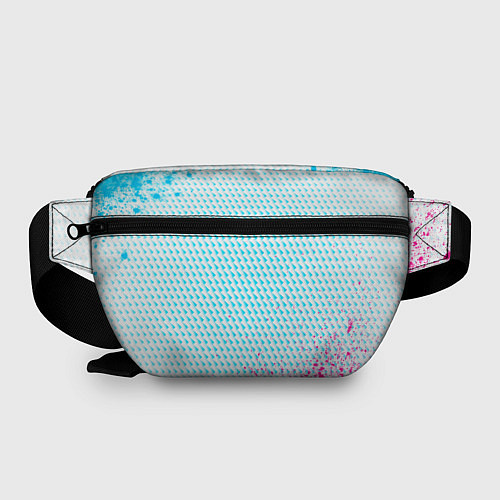Поясная сумка Suzuki neon gradient style / 3D-принт – фото 2