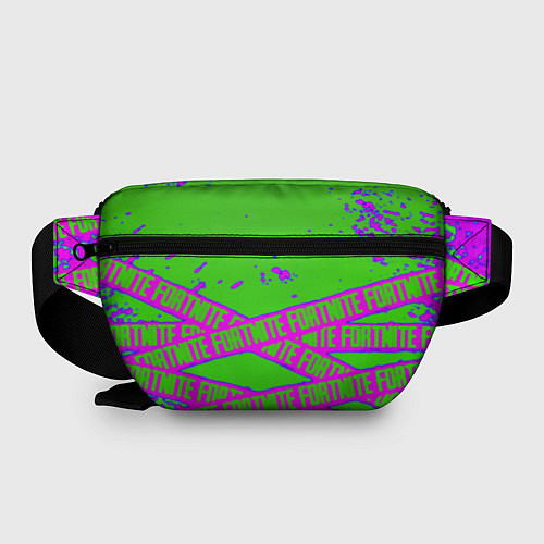 Поясная сумка Fortnite неоновые краски / 3D-принт – фото 2