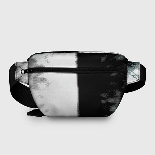 Поясная сумка Dayz черно белый ужас / 3D-принт – фото 2