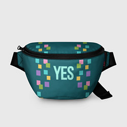 Поясная сумка Yes, цвет: 3D-принт