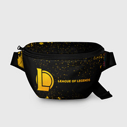 Поясная сумка League of Legends - gold gradient по-горизонтали, цвет: 3D-принт