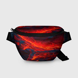 Поясная сумка Текущая магма, цвет: 3D-принт