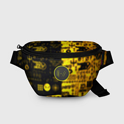 Поясная сумка Twenty one pilots yellow music, цвет: 3D-принт